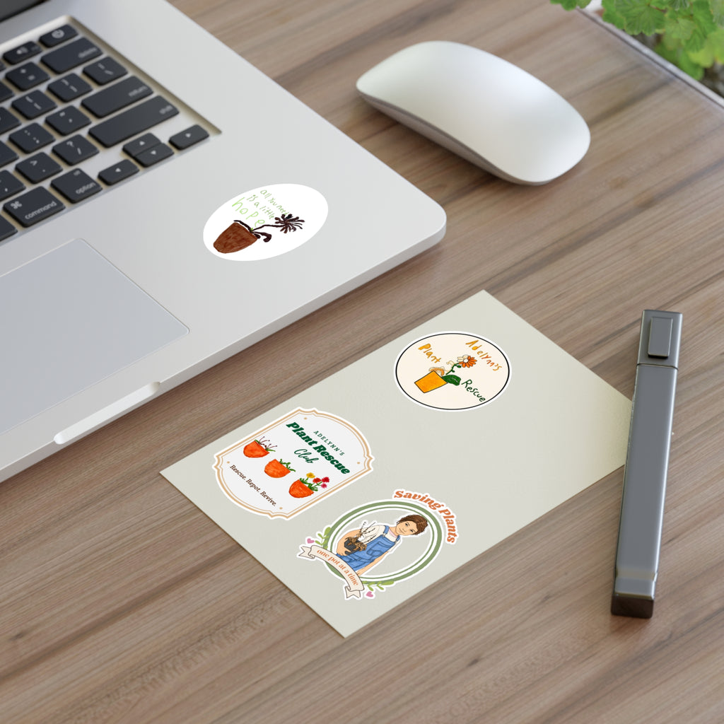 Adelynn's Plant Rescue Sticker Sheet