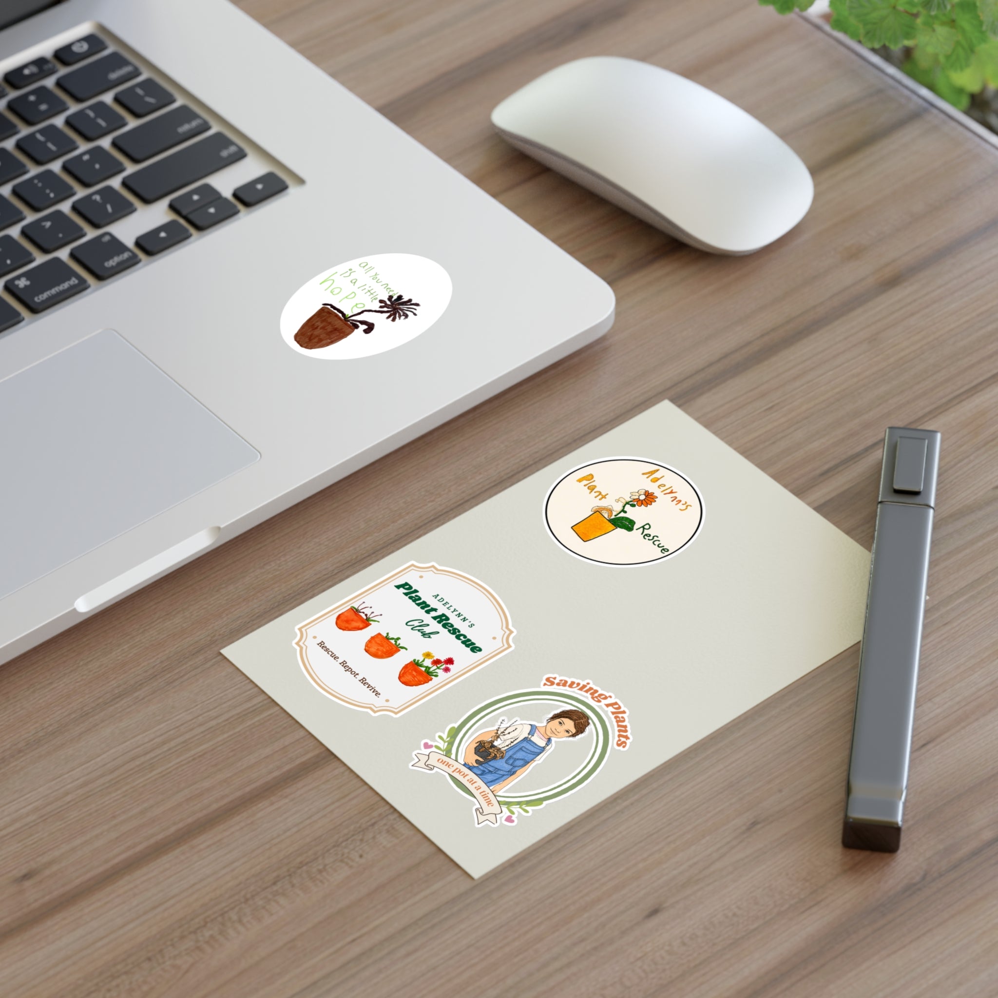 Adelynn's Plant Rescue Sticker Sheet